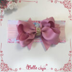 Fita infantil Laço "Bella" Rose